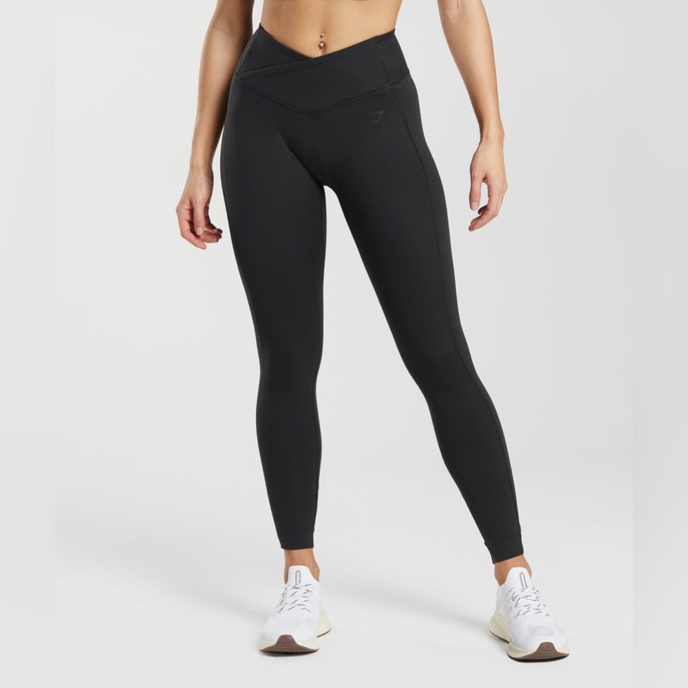 Women's Black High-Waisted Leggings